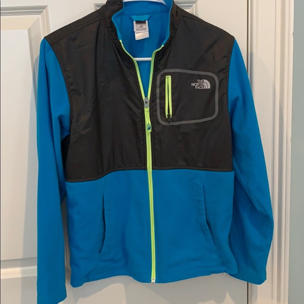Boys Lightweight north face fleece jacket
